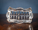 Large Sterling Silver Toast Rack by John Evans II, London, 1848 - Harrington Antiques