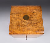 Large Victorian Walnut Decanter Box - Harrington Antiques