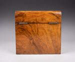 Large Victorian Walnut Decanter Box - Harrington Antiques
