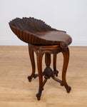 Late 19th Century Venetian Walnut Grotto Stool - Harrington Antiques