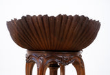 Late 19th Century Venetian Walnut Grotto Stool - Harrington Antiques