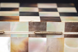 Mother of Pearl & Abalone Chequered Trinket Box, c.1910 - Harrington Antiques