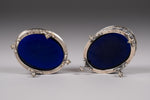Pair Of George III Sterling Silver Salts by Edward Lowe, London, 1770. - Harrington Antiques