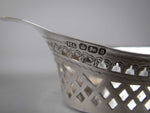 Pair of Sterling Silver Bon Bon Dishes, 1899 & 1900 by Atkin Bros, Sheffield - Harrington Antiques