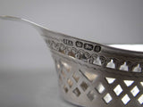 Pair of Sterling Silver Bon Bon Dishes, 1899 & 1900 by Atkin Bros, Sheffield - Harrington Antiques