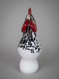 Rare Large Langham Glass Cockerel. Handblown and Signed By Paul Miller. - Harrington Antiques