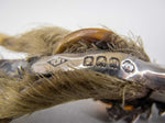 Scottish Silver Lucky Grouse Foot Brooch by Ward Brothers, Glasgow, 1949 - Harrington Antiques
