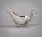 Sterling Silver Gravy / Sauce Boat by James Dixon & Sons, Sheffield, 1935. - Harrington Antiques