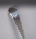 Sterling Silver Ladle by Hester Bateman, London, 1787 (With Case) - Harrington Antiques