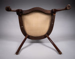 Striking Art Nouveau Mahogany Armchair, c.1890 - Harrington Antiques