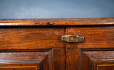 Substantial Early 18th Century Oak Cupboard / Mule Chest - Harrington Antiques