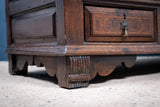 Substantial Early 18th Century Oak Cupboard / Mule Chest - Harrington Antiques