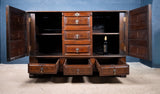 Substantial Early 18th Century Oak Cupboard / Mule Chest - Harrington Antiques