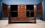 Substantial Early 18th Century Oak Cupboard / Mule Chest - Harrington Antiques