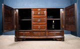 Substantial Early 18th Century Oak Cupboard / Mule Chest - Harrington Antiques