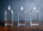 Three Georgian Hand Blown Etched Glass Decanters, c.1790 - Harrington Antiques