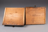 Victorian Painted Pine Table Top Drawers, Dated 1892. - Harrington Antiques