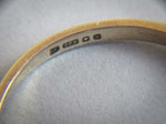Vintage 9 Carat Gold & Diamond Ring by DS & Co, London, 1981. Size N 1/2. - Harrington Antiques