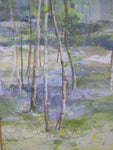 'Wallow Barrow Coppice' (Cumbria) Watercolour by Tiana Marie, 1984. Framed. - Harrington Antiques