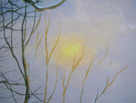 'Winter Sunset' by Kevin Curtis - River Deben / Suffolk Interest. Gouache. - Harrington Antiques